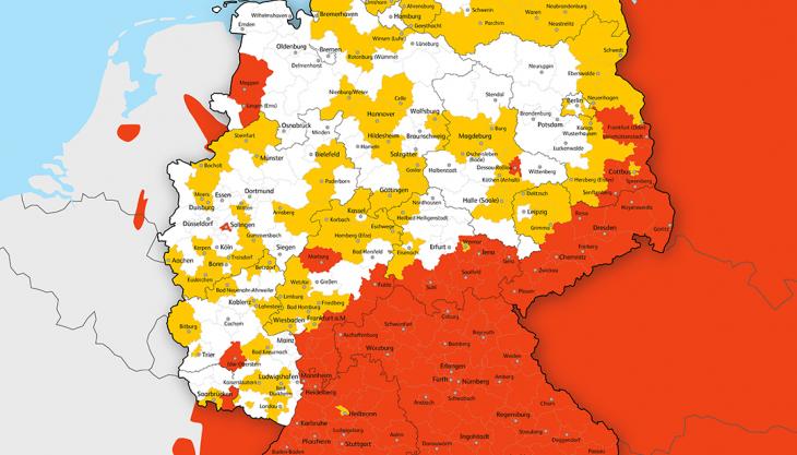 FSME-Karte Deutschland